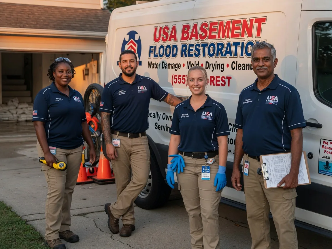 Basement Flood Cleanup company in Saint Amant, LA